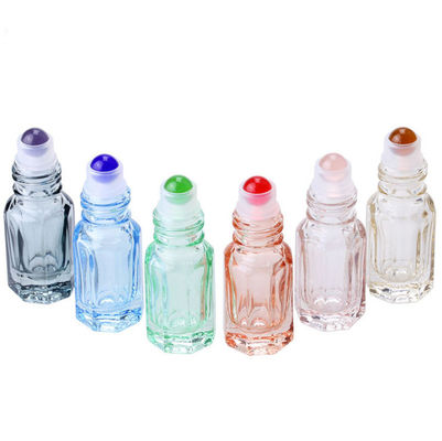 3ml 6ml 10ml 12ml Colored Star Anise Glass Small Ball Bottle Small Roll On Perfume Bottles